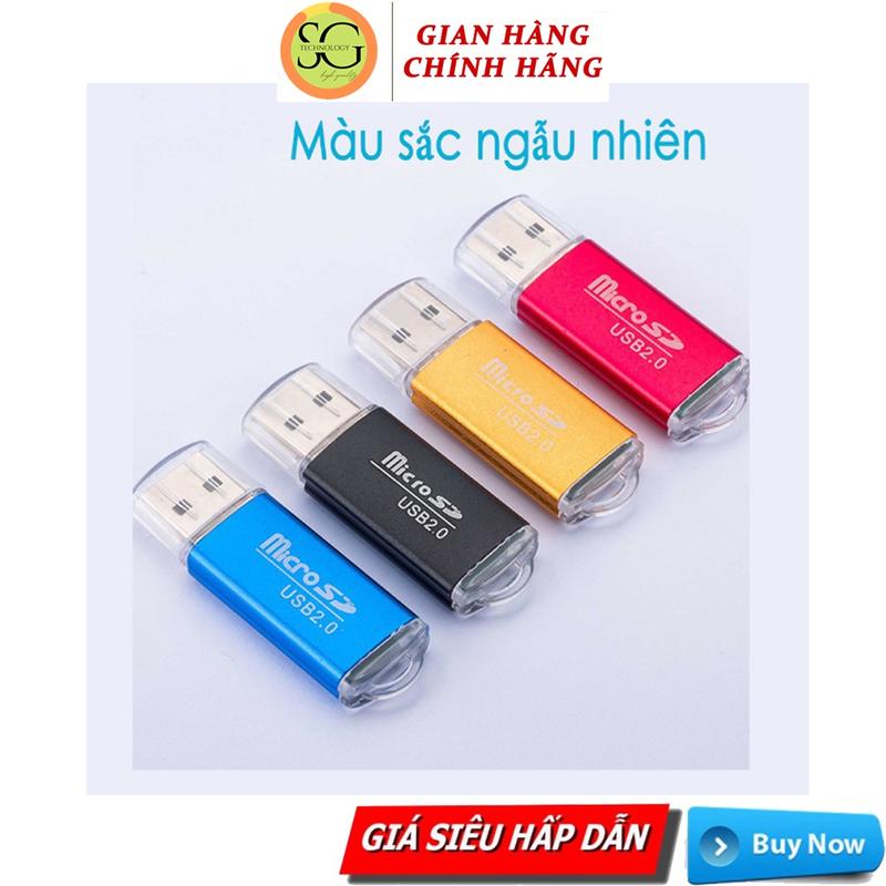 Đầu Đọc Thẻ Nhớ Mini Micro Usb 2.0 Tf Micro Kỹ Thuật Số Cho Laptop Đầu đọc thẻ nhớ micro sd
