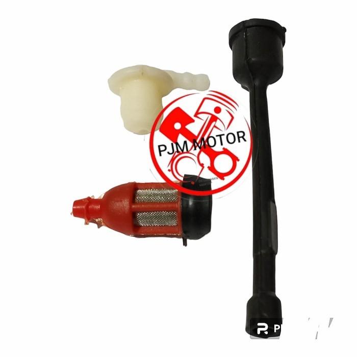 070 Selang bensin plus saringan bensin mesin chainsaw sinso besar 0