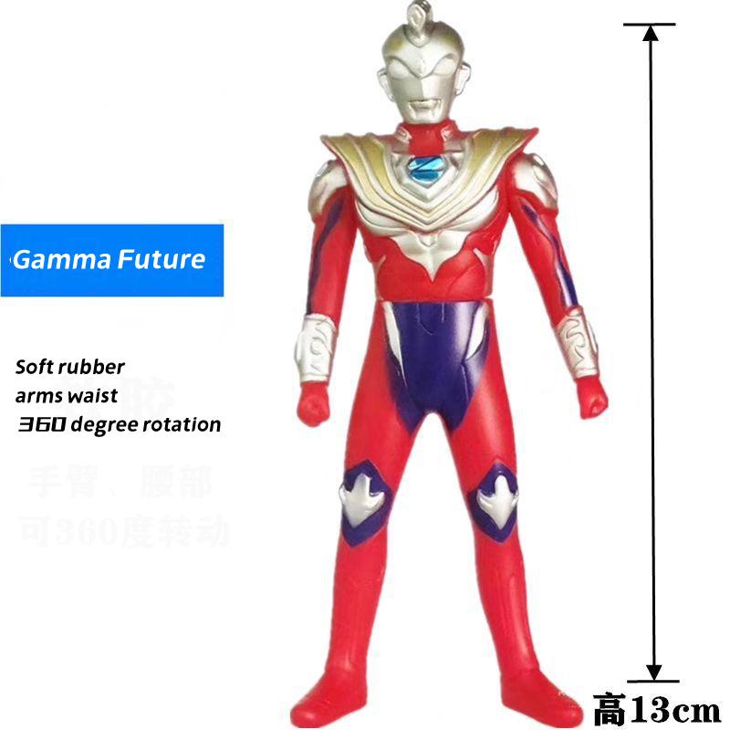 Product Introduction of Children Ultraman soft rubber toy gamma future action figure for kids boy birthday toy gift 13/23/30cm 3