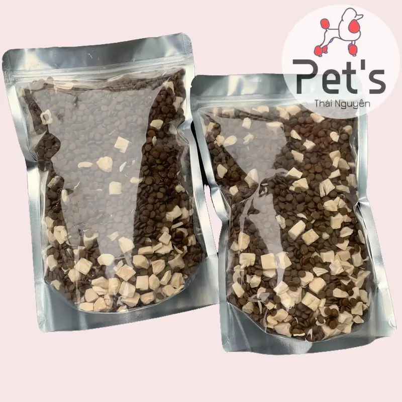 MEOW 1 KG - Thức ăn khô trộn ức gà sấy viên dành cho mèo mọi lứa tuổi trên 45 ngày tuổi 8