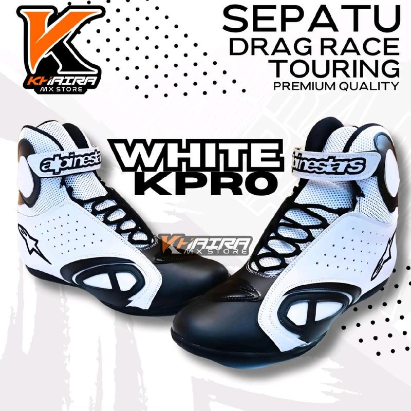 Sepatu drag bike race K-pro/sepatu touring 01 6