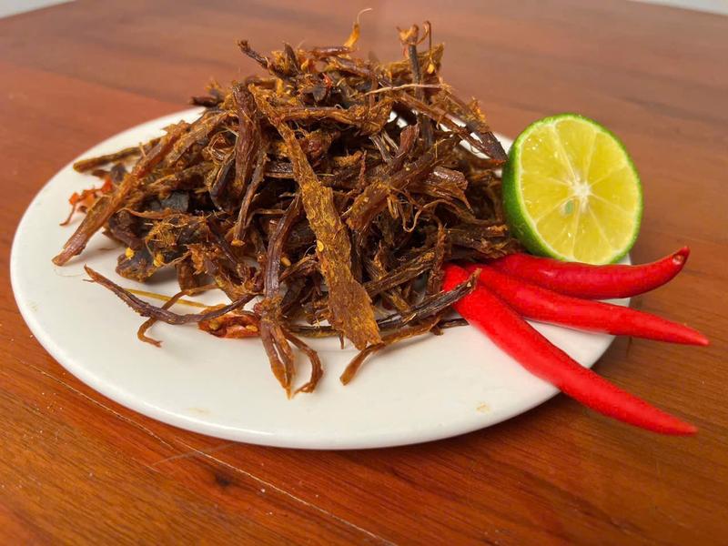 Bò Khô Núi  Xé Sợi (Ẩm Thực Vùng Cao Hà Việt Dũng) Ăn Vặt Food khô  bò