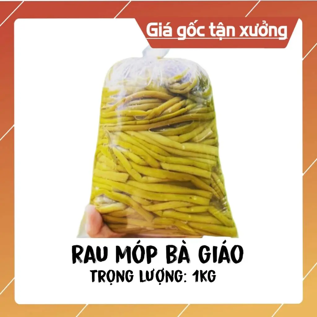 [Rau sạch] Rau móp muối chua tự nhiên - Củ Chi 1kg (Không tính nước) măng cay