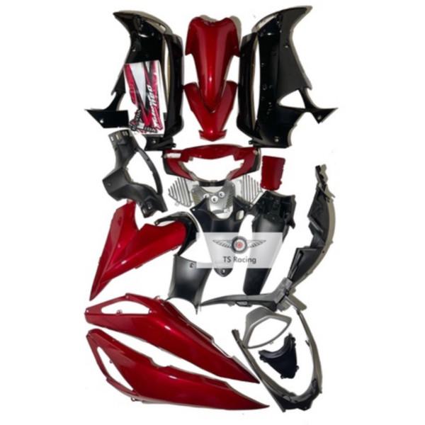 Dàn áo future neo đỏ đô đen - tặng team 3 lớp