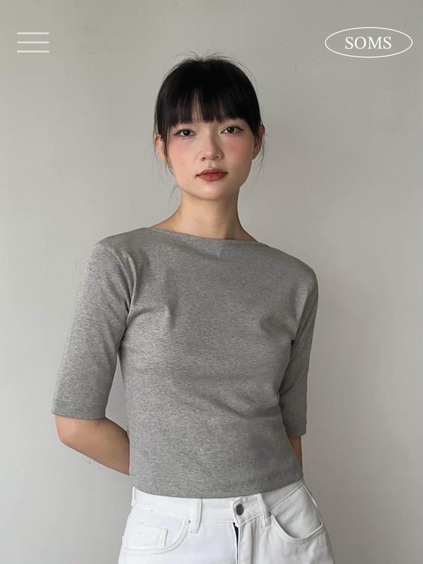  Áo thun tay lỡ hàn | SOMS | Loli Tee 