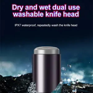 Portable electric mini shaver