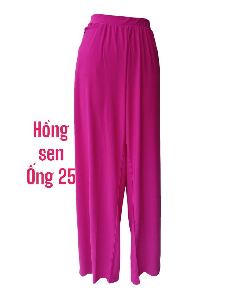 Product Introduction of Quần dài đen -trắng- màu chất liệu thun la dong hàn loại 1. 12
