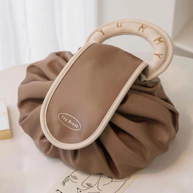 Túi lưu trữ mỹ phẩm, Phong cách lười biếng, dành cho nữ, Túi ma thuật, Gấp gọn, Cầm Tay, Thích hợp cho du lịch, Túi đựng đồ vệ sinh cá nhân, Túi sắp xếp, Đồ vệ sinh cá nhân