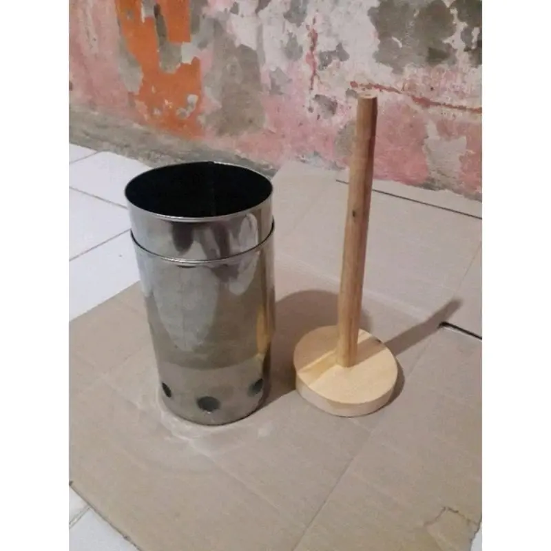 Cetakan pentol bakso kecil / alat pembuat cilok aci mini / Cetakan pentol cilok manual / Cetakan pentol bakso manual / Cetakan Pentol Cilok Stainless Steel 3