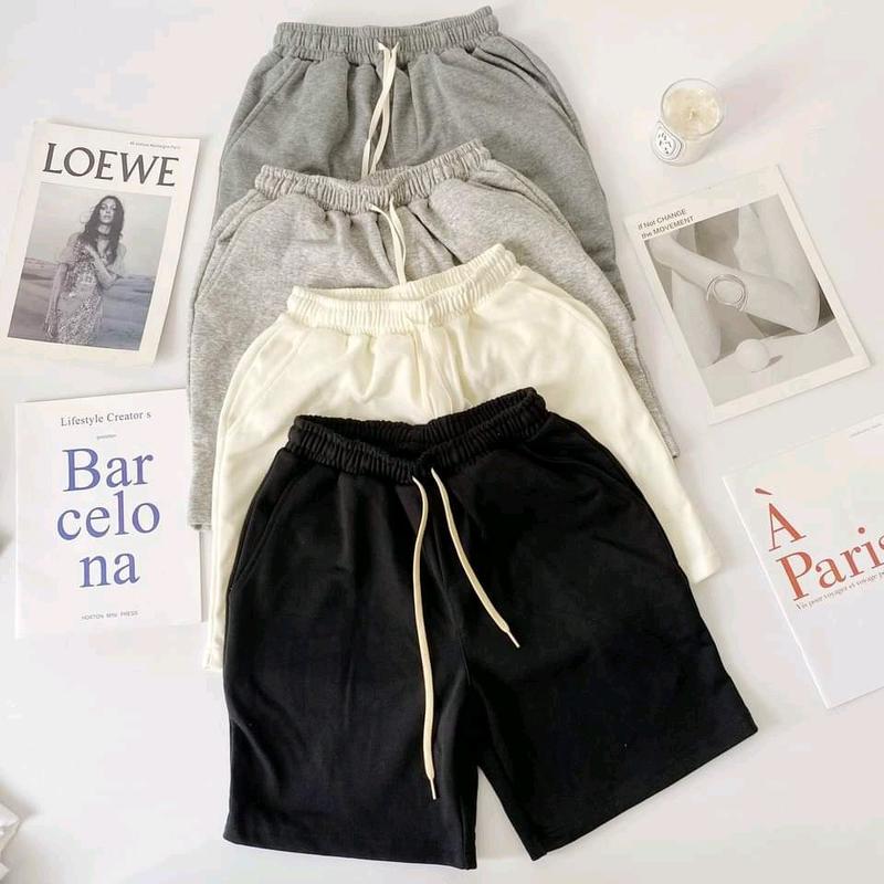 combo 3 quần hơn 100k Nam Menswear đen s thường quần short