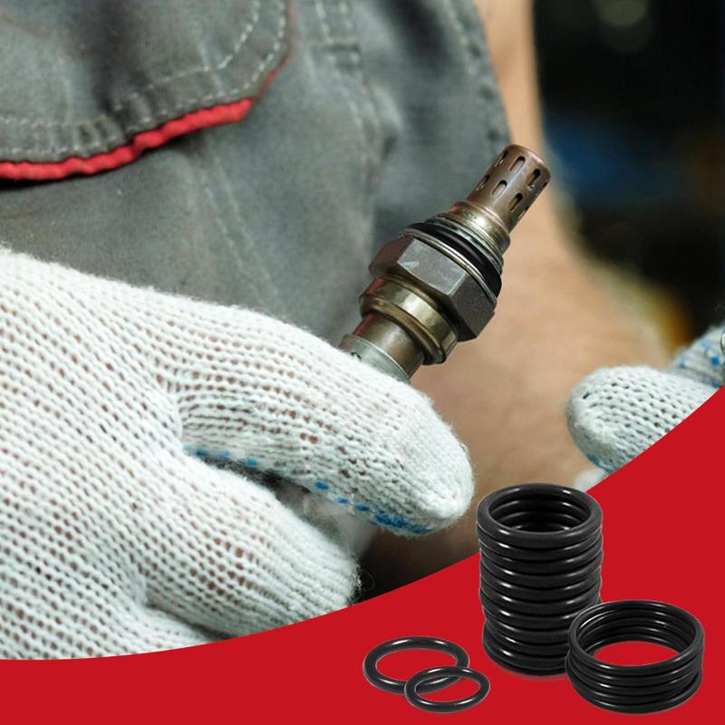 Rubber O-ring Kit, 382pcs/set Rubber O-ring Assortment Kit with Storage Box & Tools, O-ring Sealing Ring & Replacement O-ring, Professional Hardware Tools 5