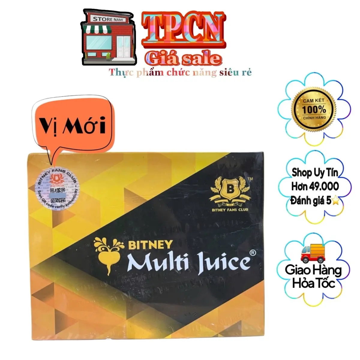 [vị mới] Multi Juice Malaysia Giúp Thúc Đẩy Tuần Hoàn Máu, Hỗ Trợ Cân Bằng Chức Năng SL Nam Nữ