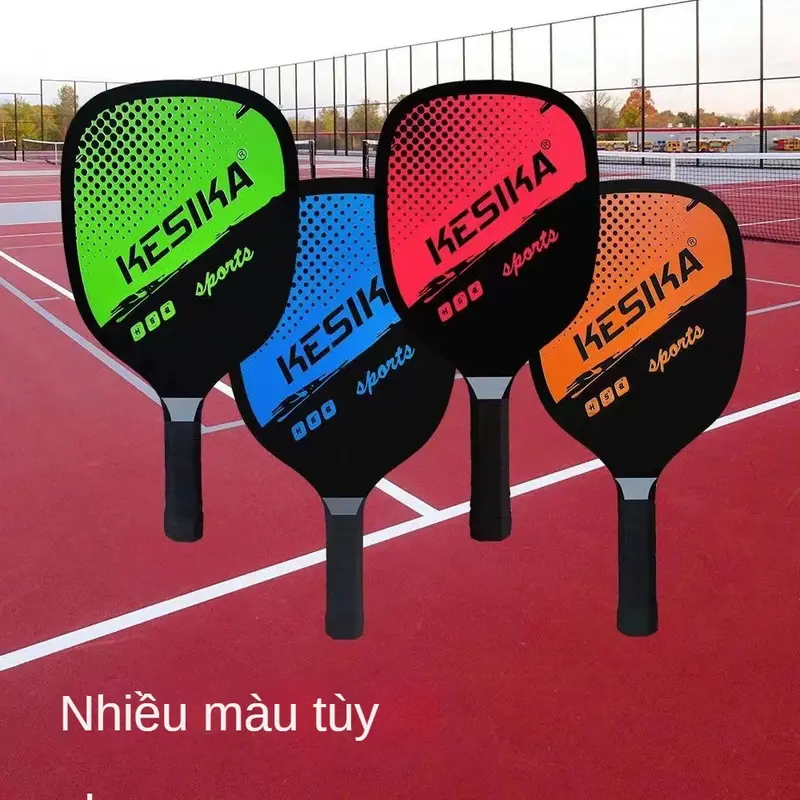 Bộ Vợt  PIckleball Sợi Các Bon Thể Thao Ngoài Trời Vợt Peak ,2 Vợt Kèm 4 Bóng .Vợt Bóng Ném Mỹ 2