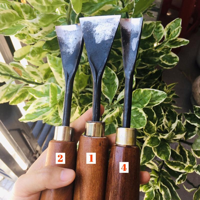 03 mũi đục bonsai chuyên dụng hàng thủ công Việt Nam DUC-031.2.4
