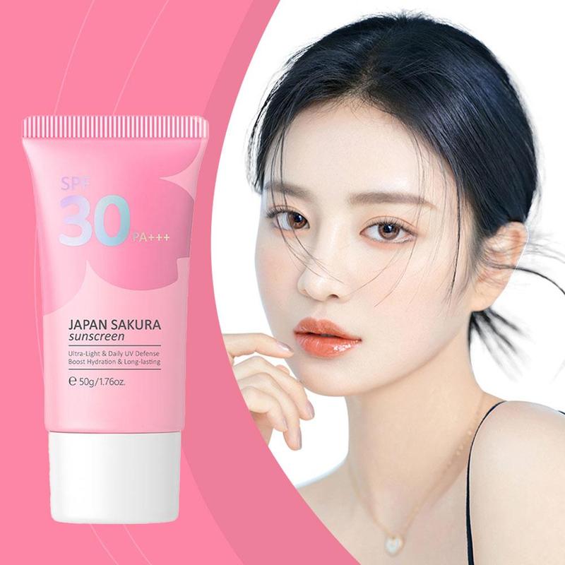 Product Introduction of LAIKOU JAPAN Sakura Sunscreen SPF 50 PA UV Protector 50g 33