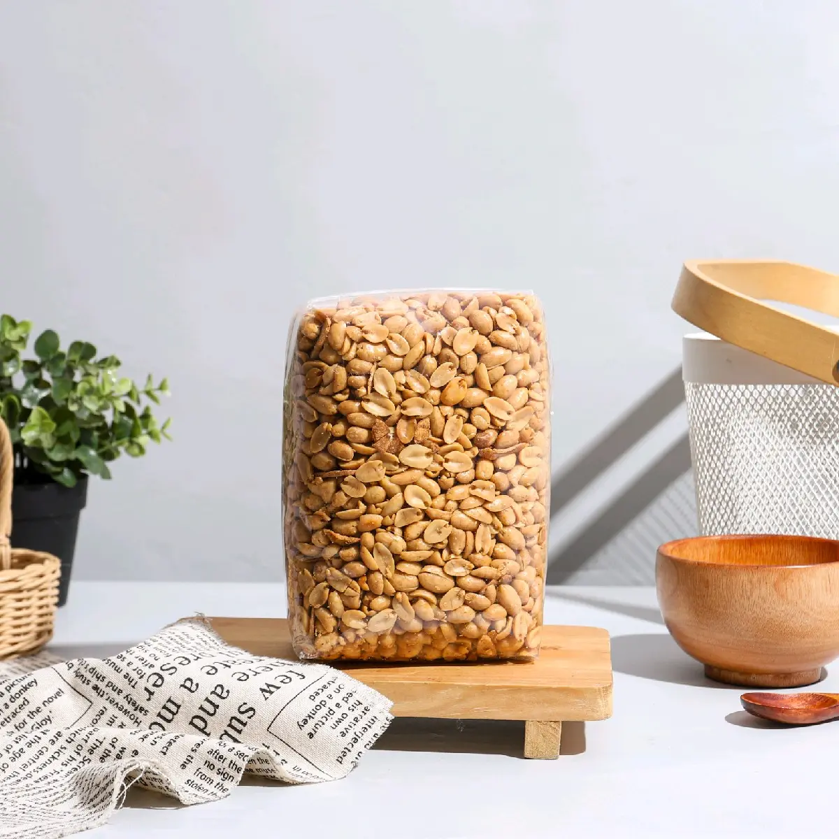 Kacang Bawang Gurih Asli Wonogiri Super Renyah Tidak Keras Tidak Berminyak 500gr - Camilan, Food