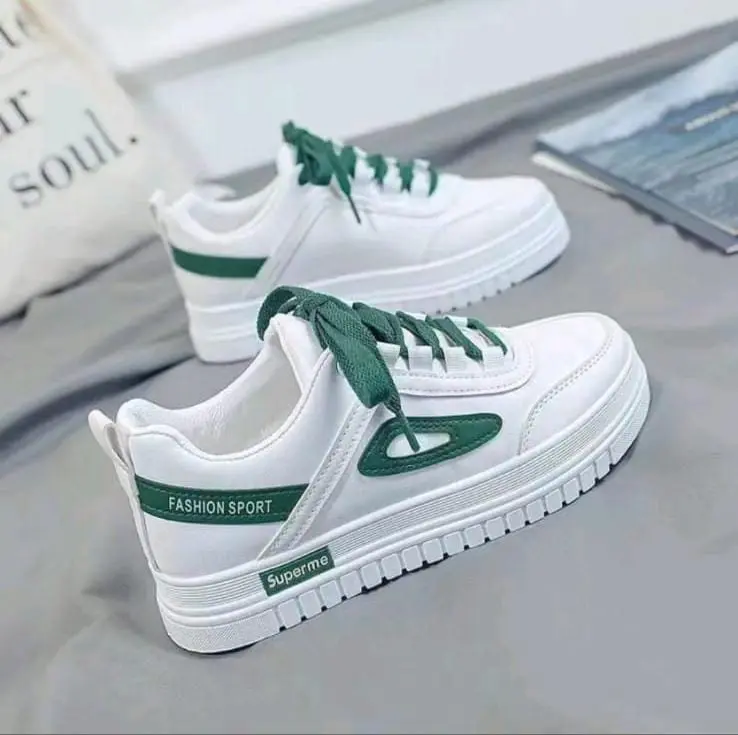 SEPATU WANITA FASHION SNEAKERS SPORT SPRM TERBARU IMPORT KOREA SIZE 37-40