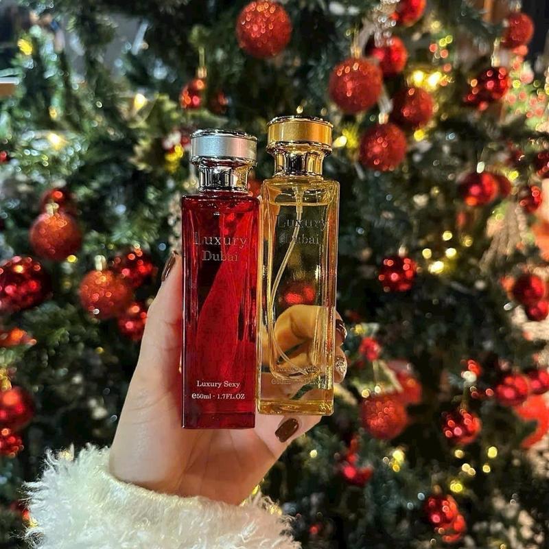 (Giá tốt nhất) Combo 2 chai nước hoa DUBAI LUXURY mùi thơm dịu nhẹ sang trọng, lưu hương lâu chuẩn chính hãng Perfume Cosmetic Xịt Thơm Women Nữ