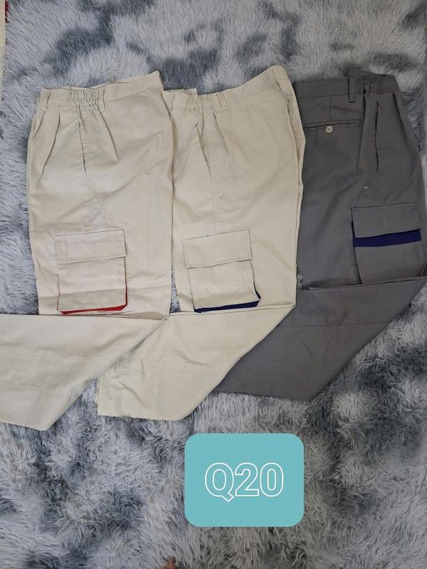 COMBO 3 QUẦN LẺ (QUẦN DÀI) bảo hộ lao động đẹp $ rẻ, vải kaki nam định loại dày 3.1