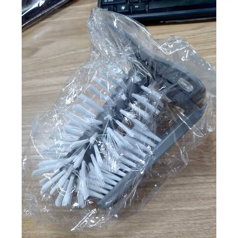 Sikat Praktis Cuci Gelas Botol dengan Perekat Dinding Stainless Cleaning 5