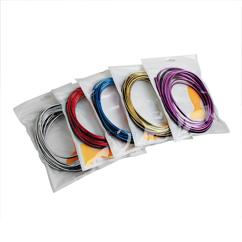 Dải Chèn Trang Trí Cạnh Cửa Bảng Điều Khiển Ô Tô, Dài 3 / 5M, Khuôn Đúc Trang Trí Nội Thất, Phụ Kiện Ô Tô Thông Dụng Dải Chèn Kèm Dụng Cụ Cạo 3
