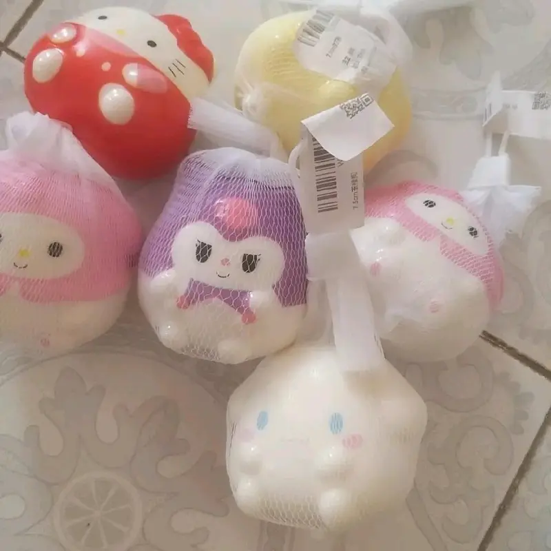 Sanrio đồ chơi nắn bóp đàn hồi giảm stress, Hình Cinamorrol, hello kitty, kuromi, melody 6