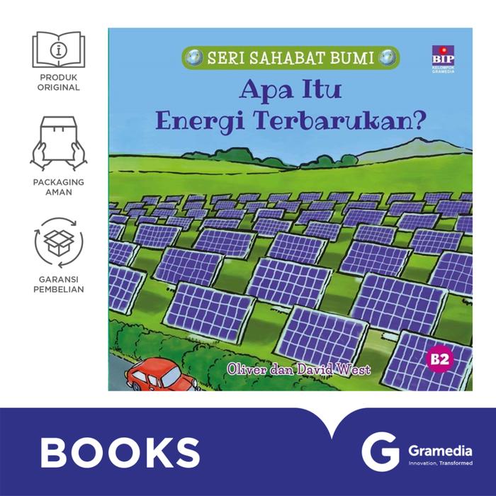 Gambar Gramedia Buku Anak Buku Seri Sahabat Bumi Apa itu Energi Terbarukan? (David West) dari Gramedia Kota Palembang Tokopedia