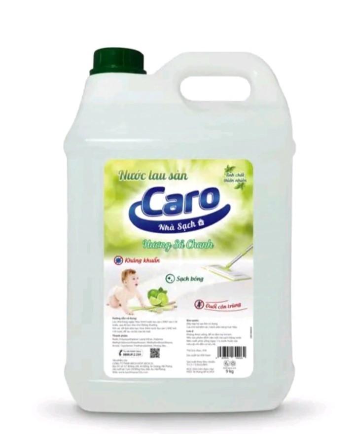 Product Introduction of Nước Lau Sàn Caro 9kg hương Quế,hương hoa lily,hương xả chanh,hương Bưởi,giúp sàn nhà sạch bóng thơm tho suốt ngày dài Làm Sạch 10