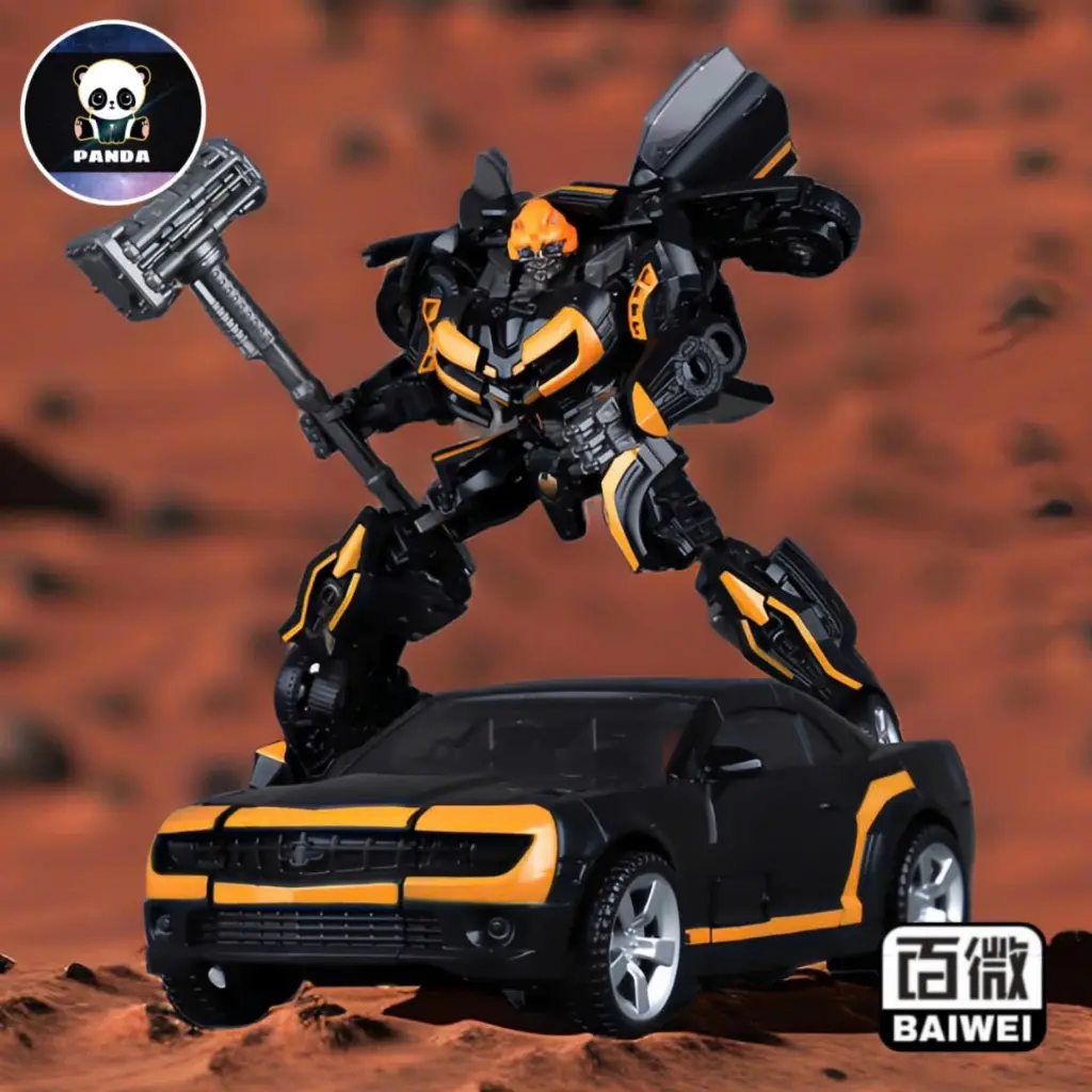 Mô Hình Chính Hãng Baiwei Bumblebee TW-1025B 17cm Transformers Robot Biến Hình Xe