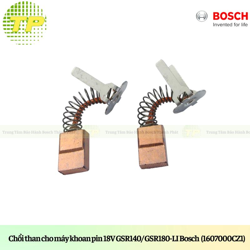 Chổi Than Máy Khoan Pin Bosch GSR 180LI/ GSB 180LI 1607000CZ1
