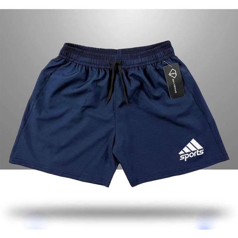QUẦN ĐÙI THỂ THAO, CHẤT MÈ THÁI THOÁNG MÁT, CO GIÃN 4 CHIỀU. SIZE 45 - 100 kg. MẪU SPORTS KẺ 3 VẠCH 7