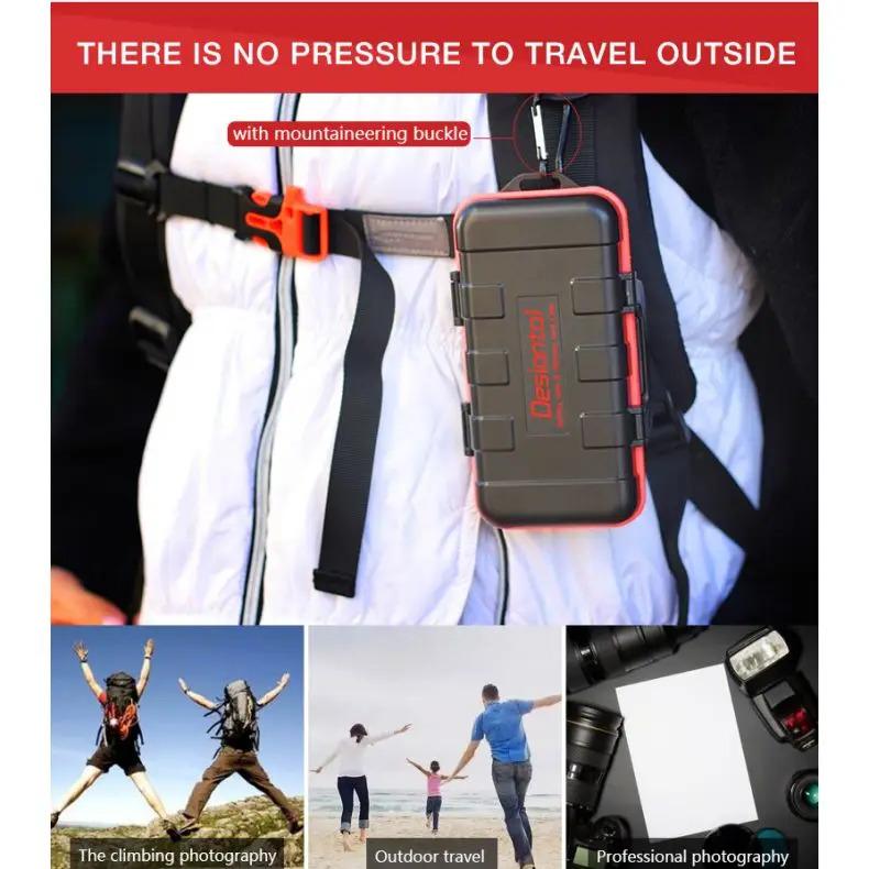 Product Introduction of Camera Battery Case Memory Card Holder Micro Sd Box Cases Storage Microsd Cards Device Computer Office Photo Studio 16