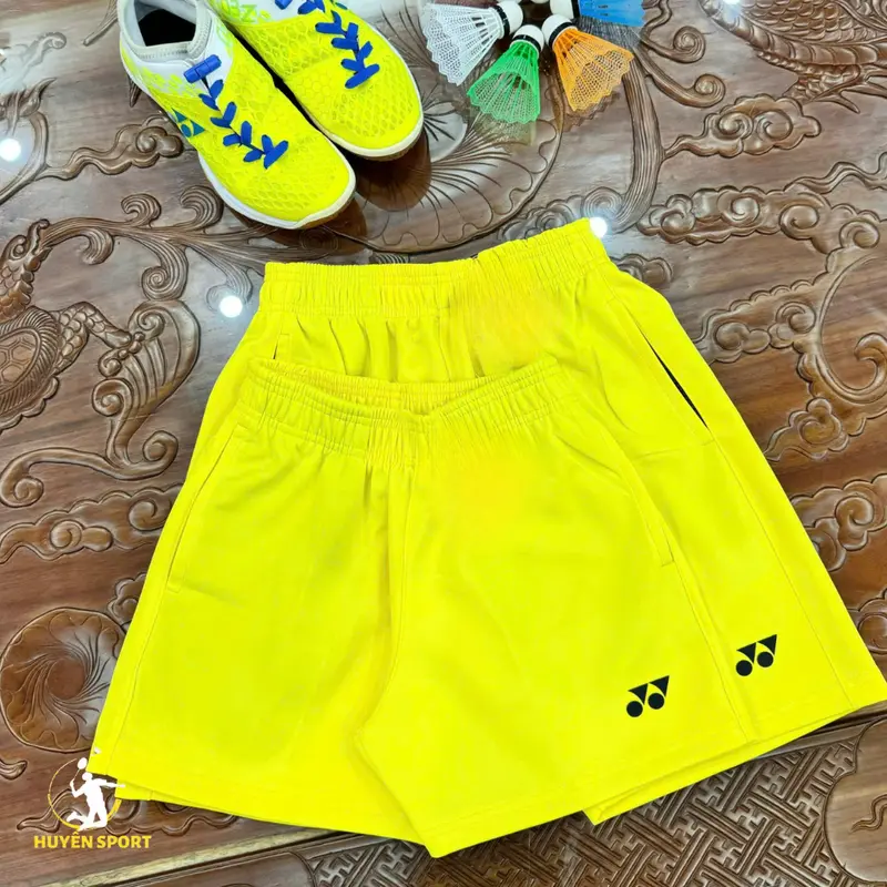 Quần Short Thể Thao Nam Nữ, Quần Short Cầu Lông, Chạy Bộ Mã 42 Màu Sắc Đa Dạng - Huyền Sport 5