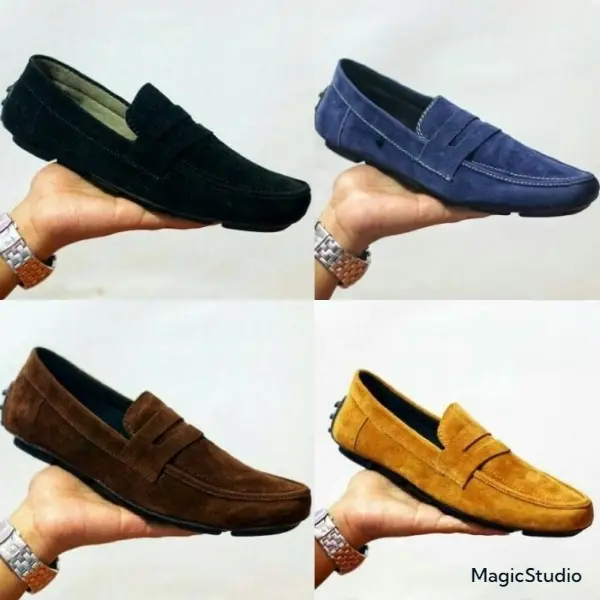 Sepatu Selop Mocasin / Slop Pria Jevlin Casual / Santai Sepatu Slip on Casual Formal 0