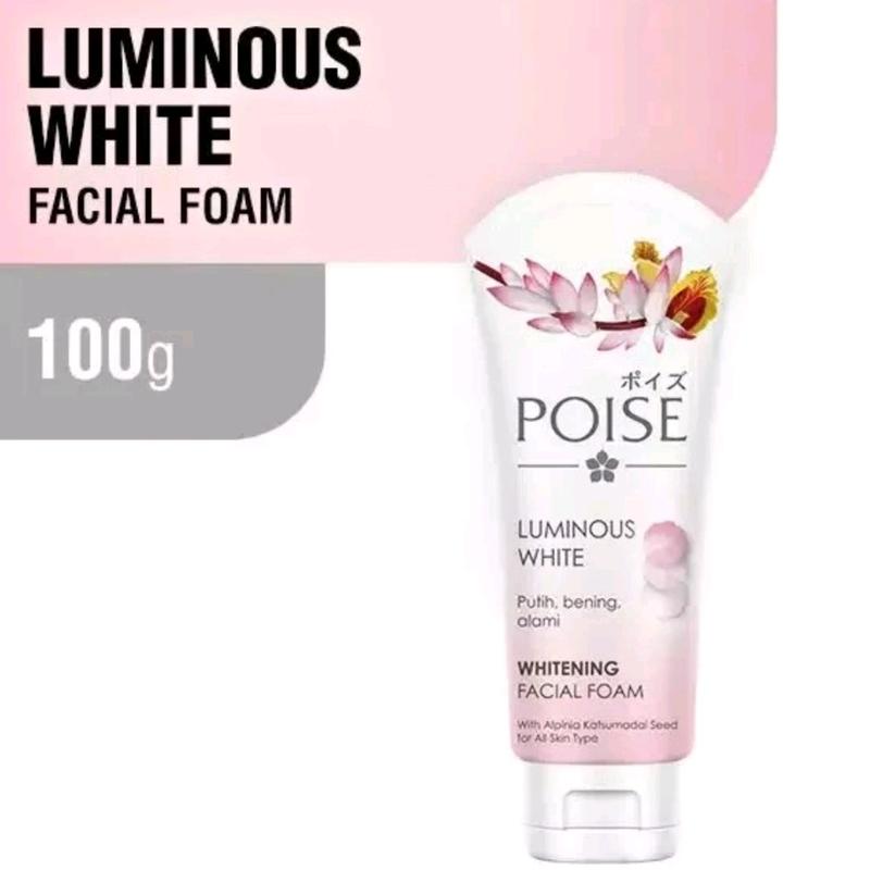 poise facial foam 100gr sabun pembersih muka 1