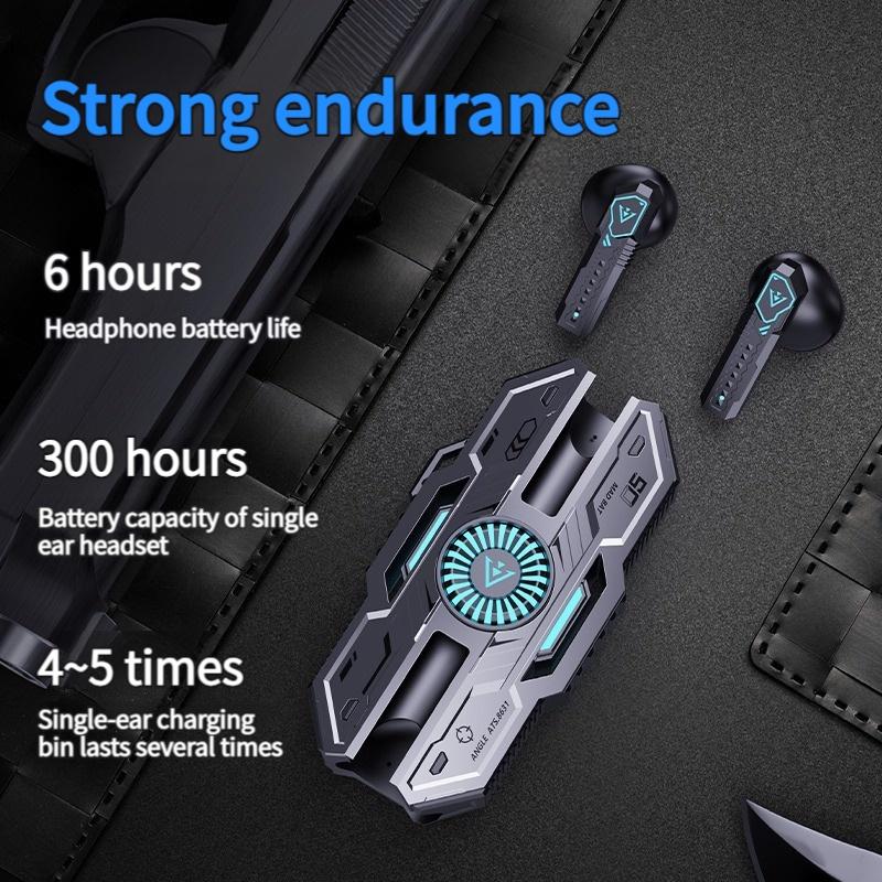 Tai nghe không dây X37 nâng cấp năm 2025 Bluetooth 5.3 Type-C Vỏ sạc Tai nghe chơi game chống ồn 2