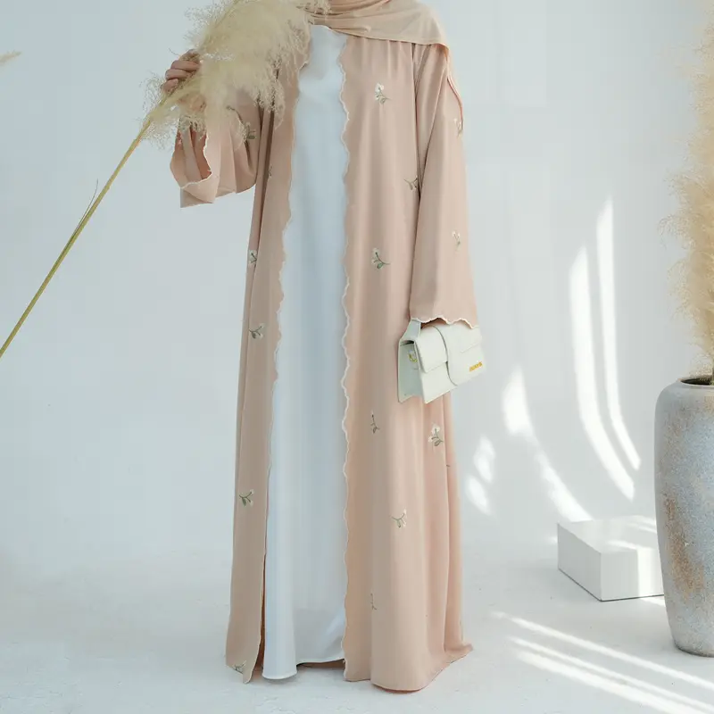 Áo Cardigan Ren Thêu Hoa, Phong Cách Thanh Lịch, Dubai Loriya, Trung Đông Và Thổ Nhĩ Kỳ, LR881 6