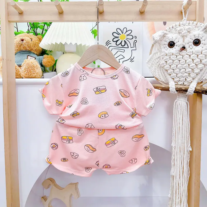 Combo 5 Bộ Cộc Thun Lạnh Nhiều Họa Tiết Thoáng Mát, Mỏng Nhẹ, Không Mỏng Lộ ( Tặng Gấu Bông ) 8