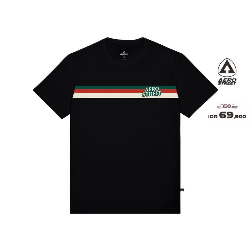 Product Introduction of Aerostreet T Shirt Nineties Axiomatic Hitam Kaos T-Shirt Tshirt AAAAA 2
