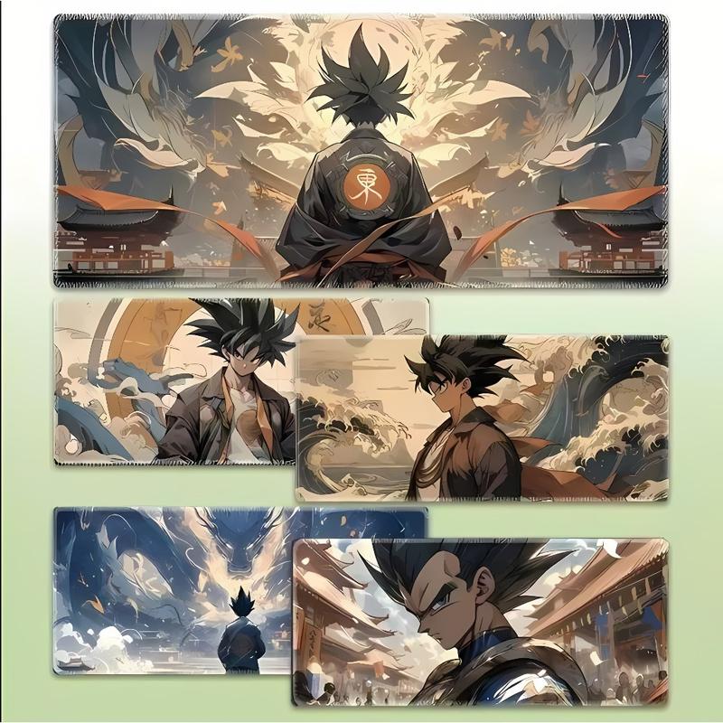 Lót chuột cỡ lớn 80x30cm hoạt hình Anime các mẫu Goku Dragon Ball Anime siêu đẹp chống trơn trượt
