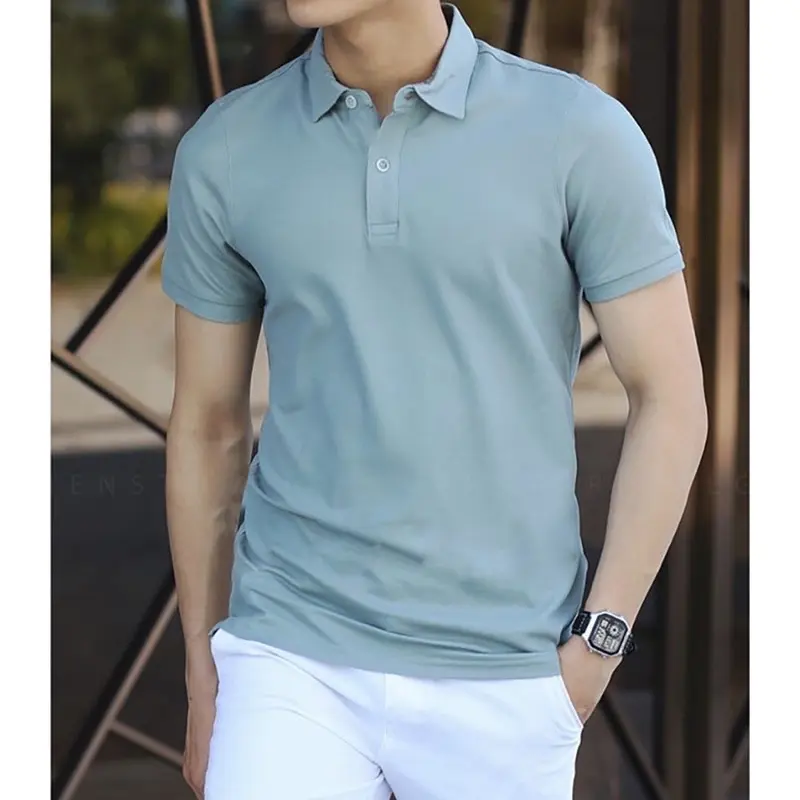 Áo Thun nam POLO vải Thun lạnh chất 100% cotton 4 chiều cao cấp sang trọng lịch lãm