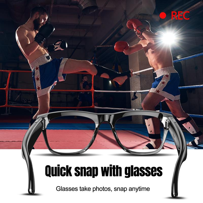 AI Smart Glasses 4K HD Photochromic Glasses Video Recording Wireless Bluetooth Call Glasses Voice Assistant Music Translate - Image 3