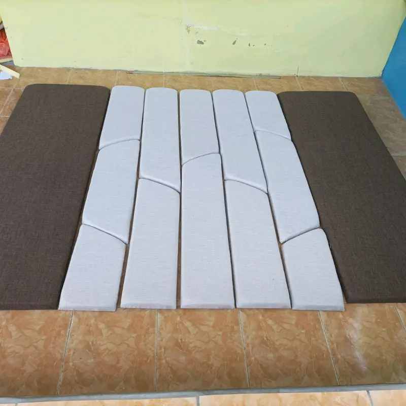 Headboard kmar tempat tidur hotel - headboard custom premium - headboard kepala kasur - hiasan estetik dinding kamar Furniture 2