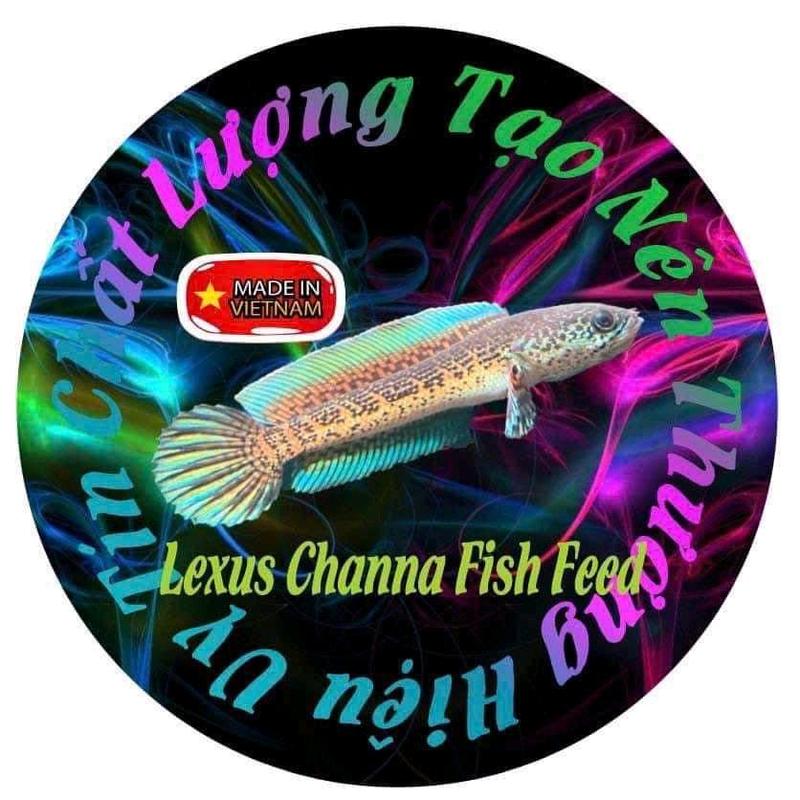 Cám cá lóc LEXUS CHANNA FISH FEED || Hỗ trợ phát triển vây, kì cho lóc lạnh