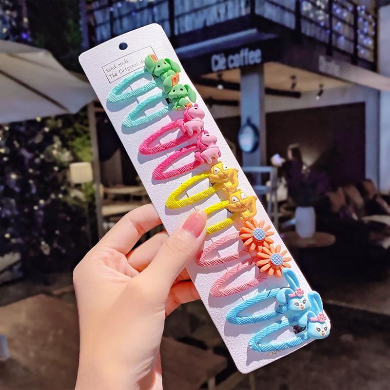 Product Introduction of Kẹp Tóc Trẻ Em, Chất Liệu Vải, Thiết Kế Dễ Thương, Không Làm Hỏng Tóc, Kích Thước Nhỏ, Kẹp Bb, Kẹp Bên Túi Hoạt Hình 1