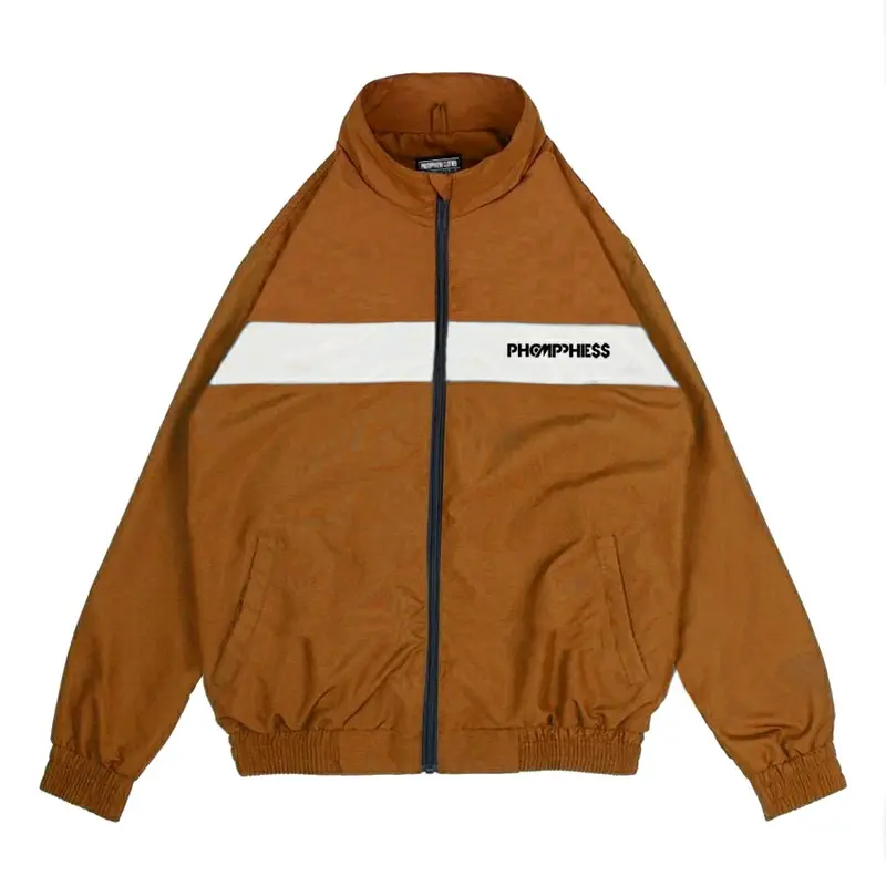 Jaket Parasut Track Suit Jaket Pria Wanita Kekinian Bahan Taslan JN Terbaik 1