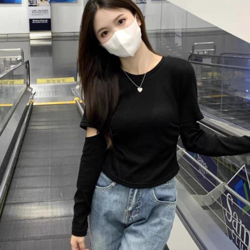 Áo thun nữ hở tay QCCC ENIAN 913# 0