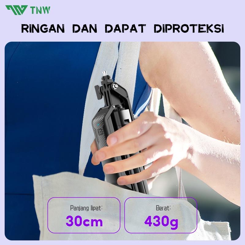 TNW S30 Tongsis Tripod Bluetooth 1.8m Fill light Tongsis Tripod Remote Tongsis hp Selfie Stick Bluetooth 4in1 Tongsis Gimbal untuk Handphone Kamera Ring Light 8