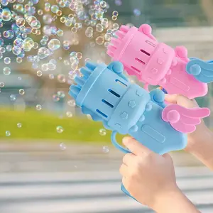Mainan Gelembung Sabun Anak Otomatis Bubble 10Hole