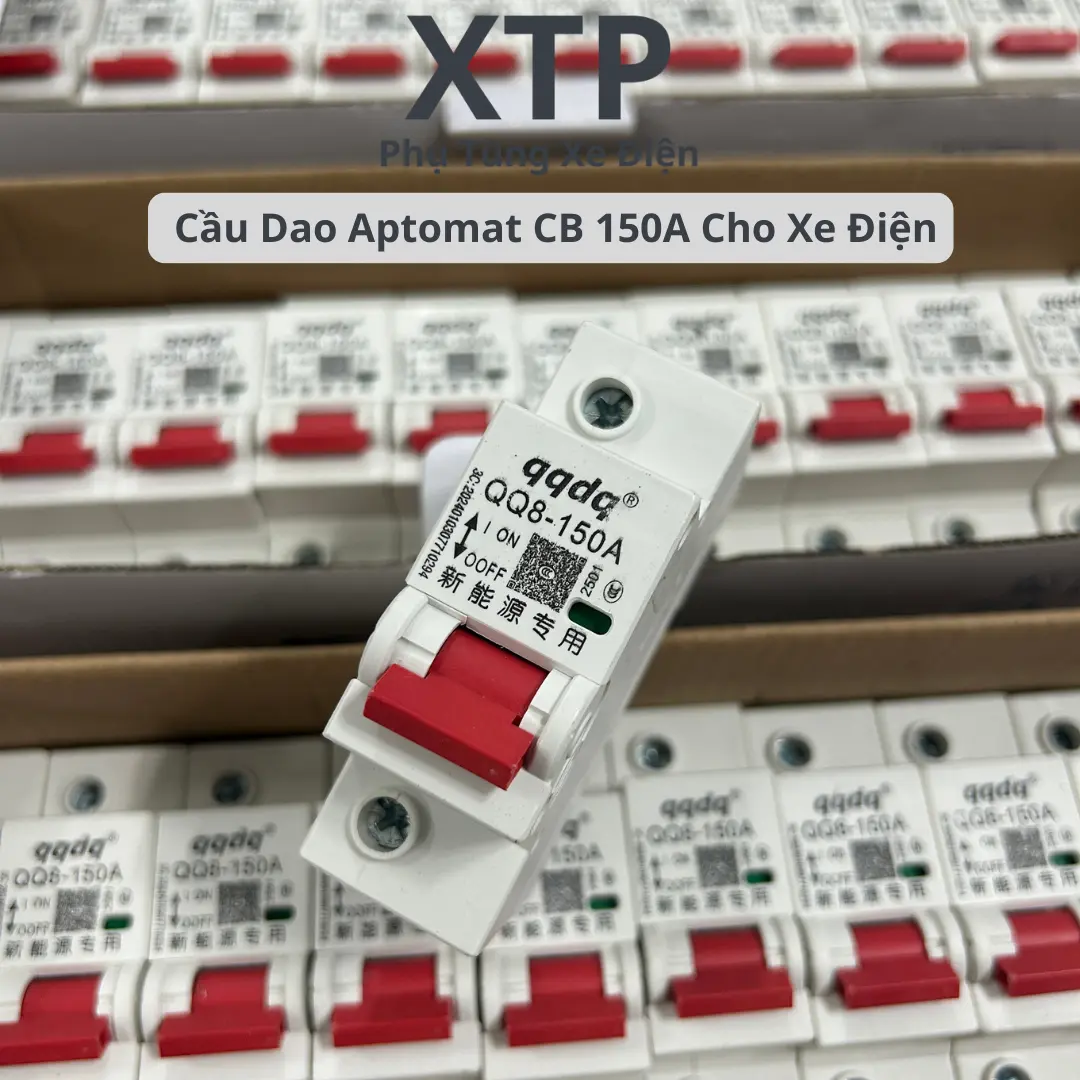 Cầu Dao Aptomat CB 150A Cho Xe Điện
